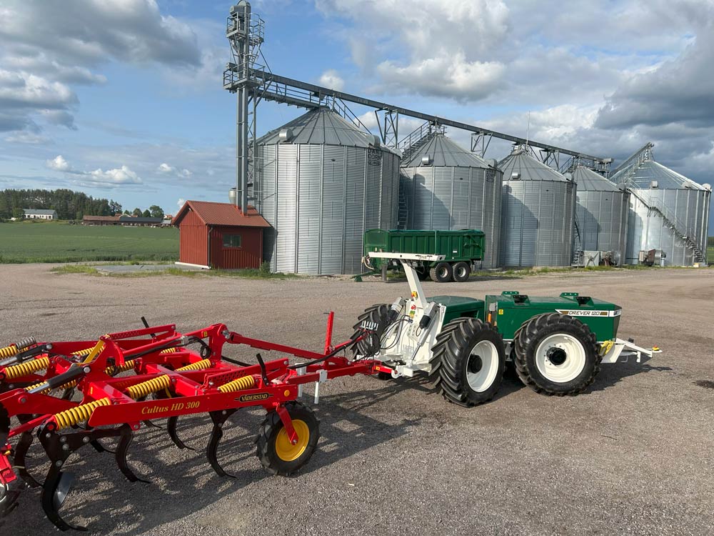 Eldrift med batteri, jordbruksmaskin Drever120 - Traktorarvid